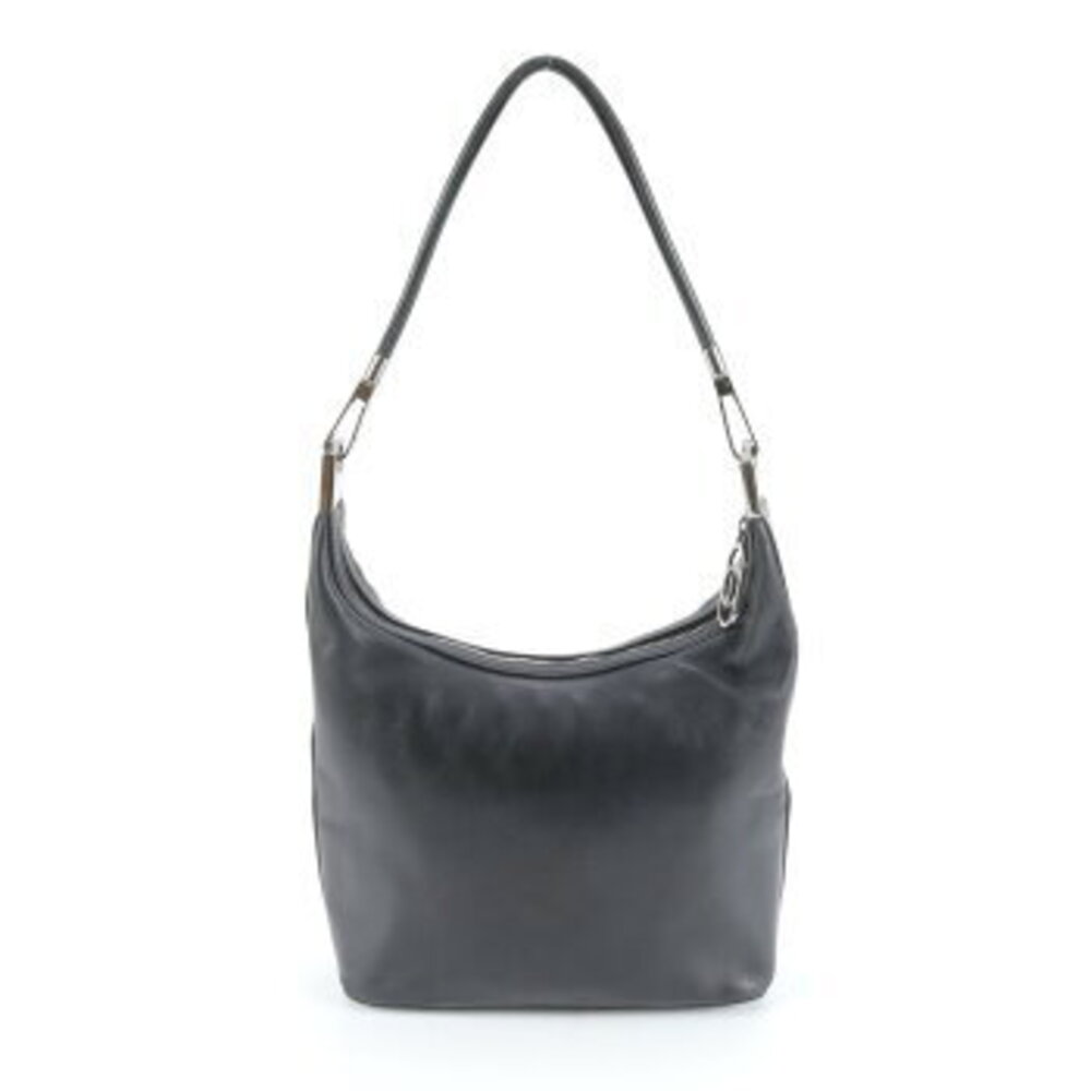 Gucci leather Shoulder Bag tote black ERE - Picture 3 of 9